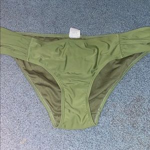 green bikini bottoms